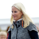 Crown Princess Mette-Marit gave a speech in Fosnavåg (Photo: Stian Lysberg Solum / NTB scanpix)